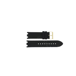Correa de reloj Guess GW0418G2 / W0418G2 / Continental Caucho Negro 22mm