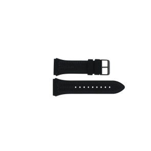 Correa de reloj Guess GW0422G2 / W0422G2 / Phoenix Caucho Negro 27mm