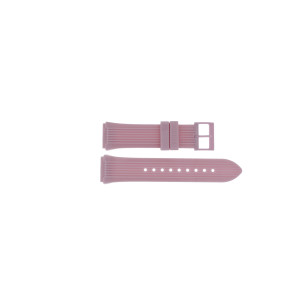 Correa de reloj Guess GW0438L7 / W0438L7 / Athena Caucho Rosa 21mm