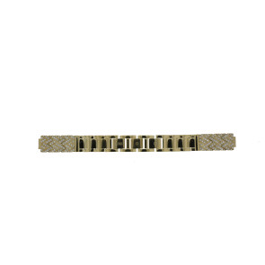 Correa de reloj Guess GW0476L2 / Treasure Acero Chapado en oro 9mm