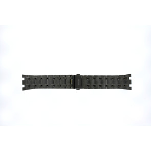 Correa de reloj Guess GW0575G5 / Asset Acero Negro 24mm