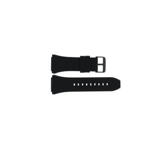 Correa de reloj Guess GW0633G1 / W0633G1 / Exposure Caucho Negro 24mm