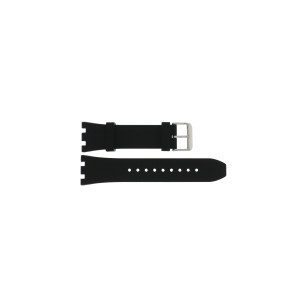 Correa de reloj Guess GW0663G / MASCULINO Caucho Negro 26mm