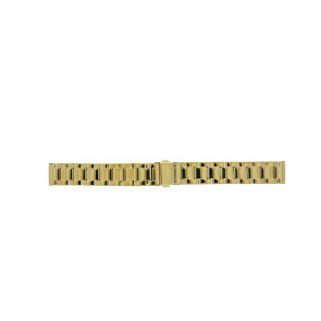 Correa de reloj Guess GW0670L2 / Sugarplum Acero Chapado en oro 16mm