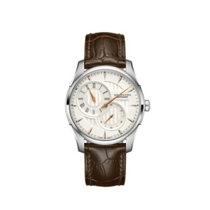 Correa de reloj Hamilton H690426101 Cuero Marrón 22mm