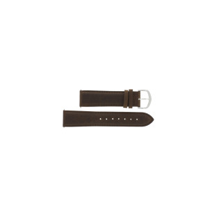 Correa de reloj Universal H444 Cuero Marrón 22mm
