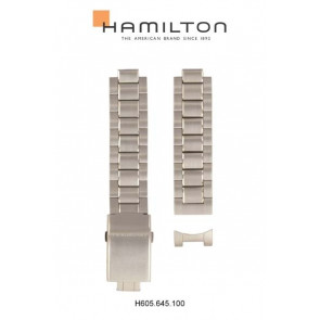Correa de reloj Hamilton H82315131 / H695645100 Acero 20mm