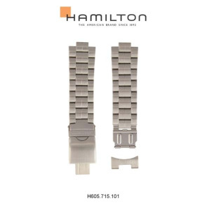 Correa de reloj Hamilton H695.715.101.H000085 Acero 22mm