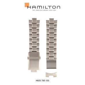 Correa de reloj Hamilton H776160 / H695766100 Acero 22mm