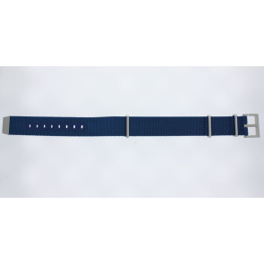 Correa de reloj Hamilton H690823105 Nylon/perlón Azul 20mm