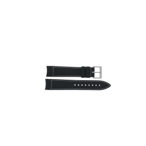 Correa de reloj Hamilton H600.774.103 Caucho Negro 20mm