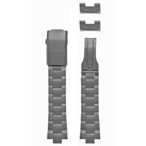 Correa de reloj Hamilton H776720 / H695776104 / Khaki Navy Acero Gris 21mm