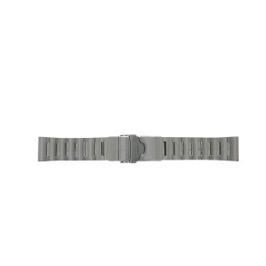 Correa de reloj Seiko SNJ033P1 / H855-00A0 / M0JT551J0 Acero inoxidable Acero 22mm