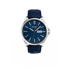 Correa de reloj Hugo Boss HB-301-1-14-2958 Cuero Azul 22mm