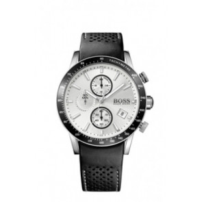 Correa de reloj Hugo Boss HB.284.1.27.2912 / HB659302756 Cuero/Plástico Negro 22mm