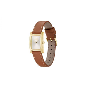 Correa de reloj Hugo Boss HB1502741 Cuero Marrón 16mm