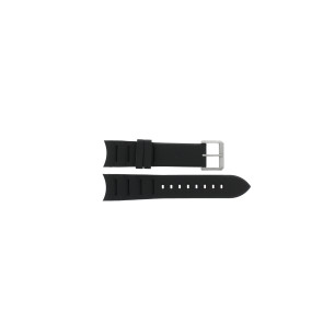 Correa de reloj Hugo Boss 1512956 / HB-214-1-34-2607 Caucho Negro 22mm