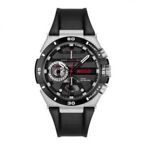 Correa de reloj Hugo Boss HU1530336 Caucho Negro
