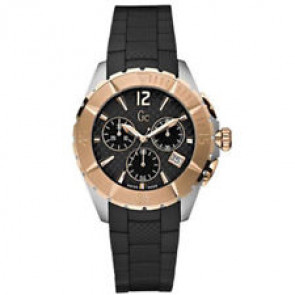 Guess correa de reloj I33501L1 / 33501L1 Cuero Negro