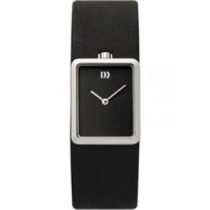 Correa de reloj Danish Design IV13Q868 Cuero Negro 24mm