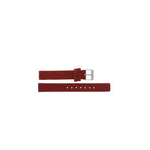 Correa de reloj Danish Design IV24Q1271 Cuero Rojo 14mm