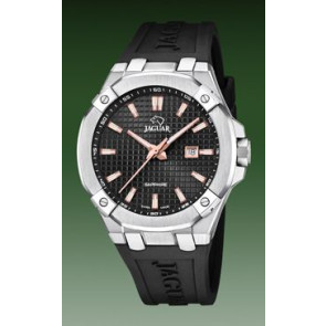 Correa de reloj Jaguar J1010-4 Caucho Negro