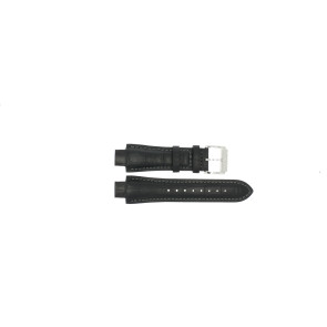 Correa de reloj Jaguar J1200 / J1200A / J1200-B Cuero Negro 14mm