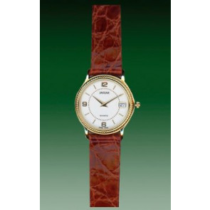 Correa de reloj Jaguar J601-3 / J601-4 Cuero Cognac 14mm