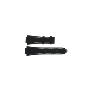 Correa de reloj Jaguar J625-1 / J620 Cuero Negro 16mm