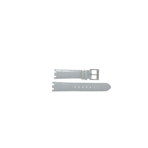Correa de reloj Jaguar J674-1 Cuero Blanco 18mm