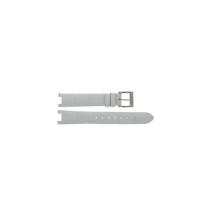 Correa de reloj Jaguar J832-1 Cuero Blanco