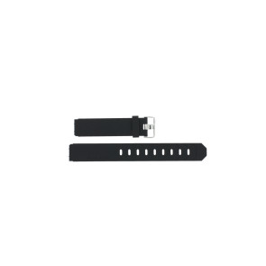 Correa de reloj Jacob Jensen JJ732 Plástico Negro 17mm
