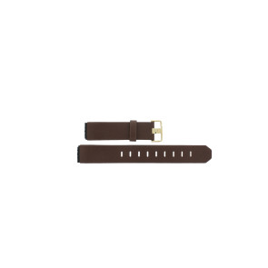 Correa de reloj Jacob Jensen 854 Cuero Marrón claro 17mm