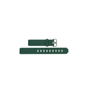 Correa de reloj Jacob Jensen 643 / 653 Caucho Verde 17mm
