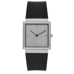 Correa de reloj Jacob Jensen JJ120-11-749 Caucho Negro 19mm
