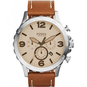 Correa de reloj Fossil JR1486 Cuero Marrón 24mm