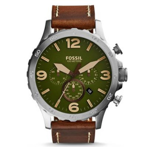 Correa de reloj Fossil JR1508 Cuero Marrón 24mm