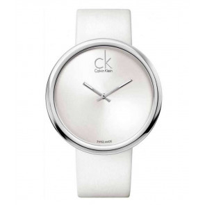 Correa de reloj Calvin Klein KOV23120 / K600000037 Cuero Blanco 22mm