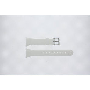Correa de reloj Calypso K5576-1 Caucho Blanco 17mm