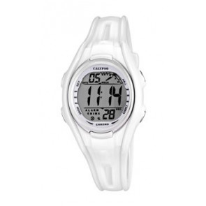 Calypso correa de reloj K5613-1 Caucho Blanco