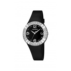 Correa de reloj Calypso K5659.4 Caucho Negro 25mm