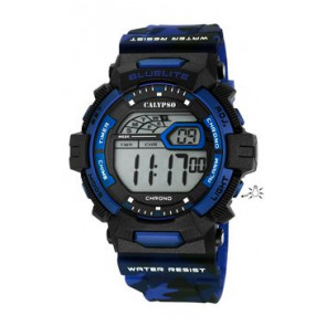 Correa de reloj Calypso K5693-1 Plástico Azul 27mm