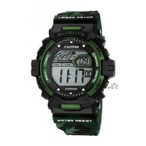 Correa de reloj Calypso K5693-2 Plástico Verde 27mm