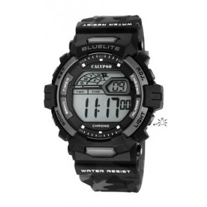 Correa de reloj Calypso K5693-4 Plástico Negro 27mm
