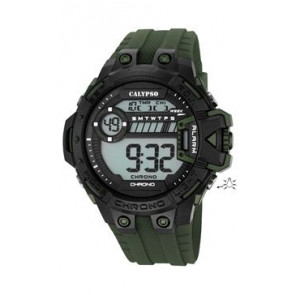 Correa de reloj Calypso K5696-6 Plástico Verde 20mm