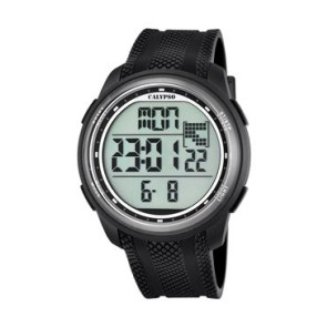 Correa de reloj Calypso K5704-8 Plástico Negro 24mm