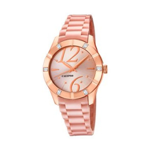Correa de reloj Calypso K5715-2 Plástico Rosa