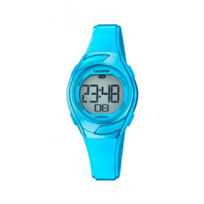 Correa de reloj Calypso K5738-6 Caucho Azul