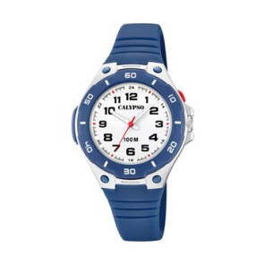 Correa de reloj Calypso K5758-1 / K5758-2 Plástico Azul 10mm