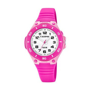 Correa de reloj Calypso K5758-3 Plástico Rosa